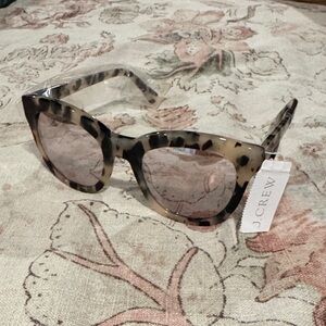 NEW J. Crew Cabana Leopard Print Sunglasses